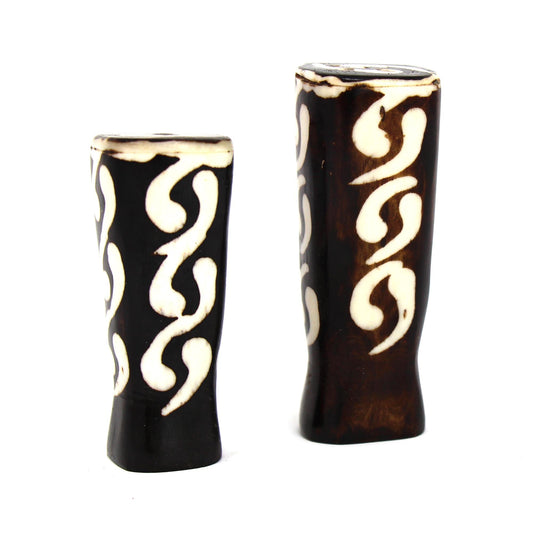The Heritage Batik Bone Salt & Pepper Duo
