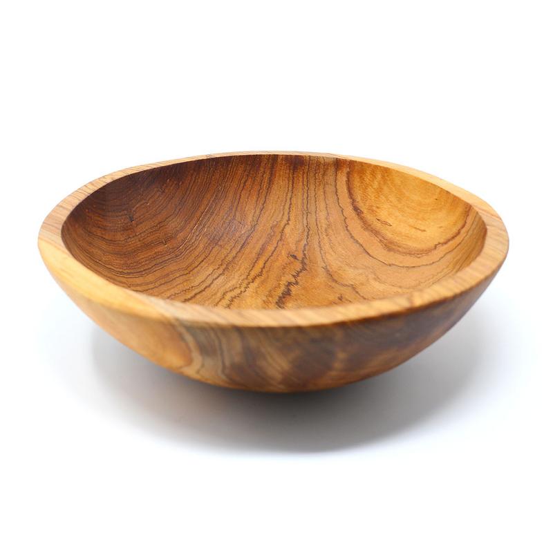 The Savanna Heritage Olive Wood Bowl - 10"