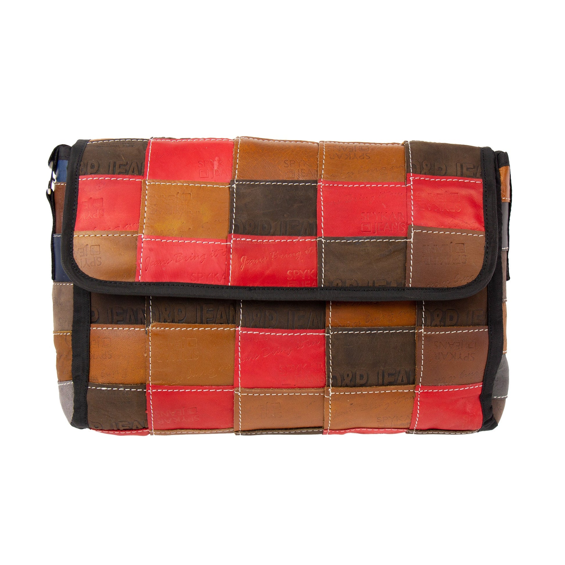 Image of Leather Reclaimed Label Butler Bag