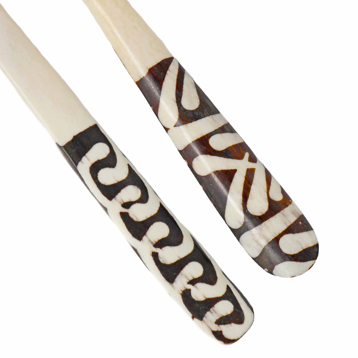 The Serengeti Batik Bone Appetizer Fork Duo