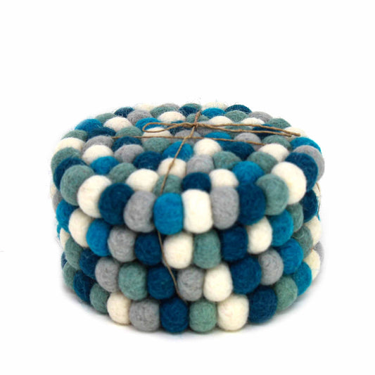 The Himalayan Cloud Coaster Collection - Ice Blue