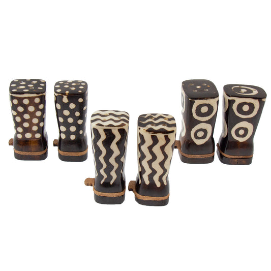 The Heritage Batik Bone Salt & Pepper Duo