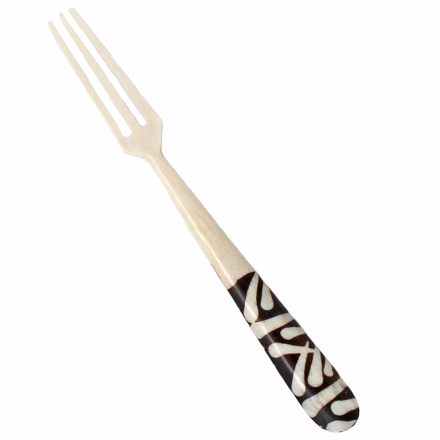 The Serengeti Batik Bone Appetizer Fork Duo