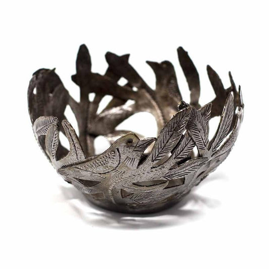 The Phoenix Bowl Metal Art Piece