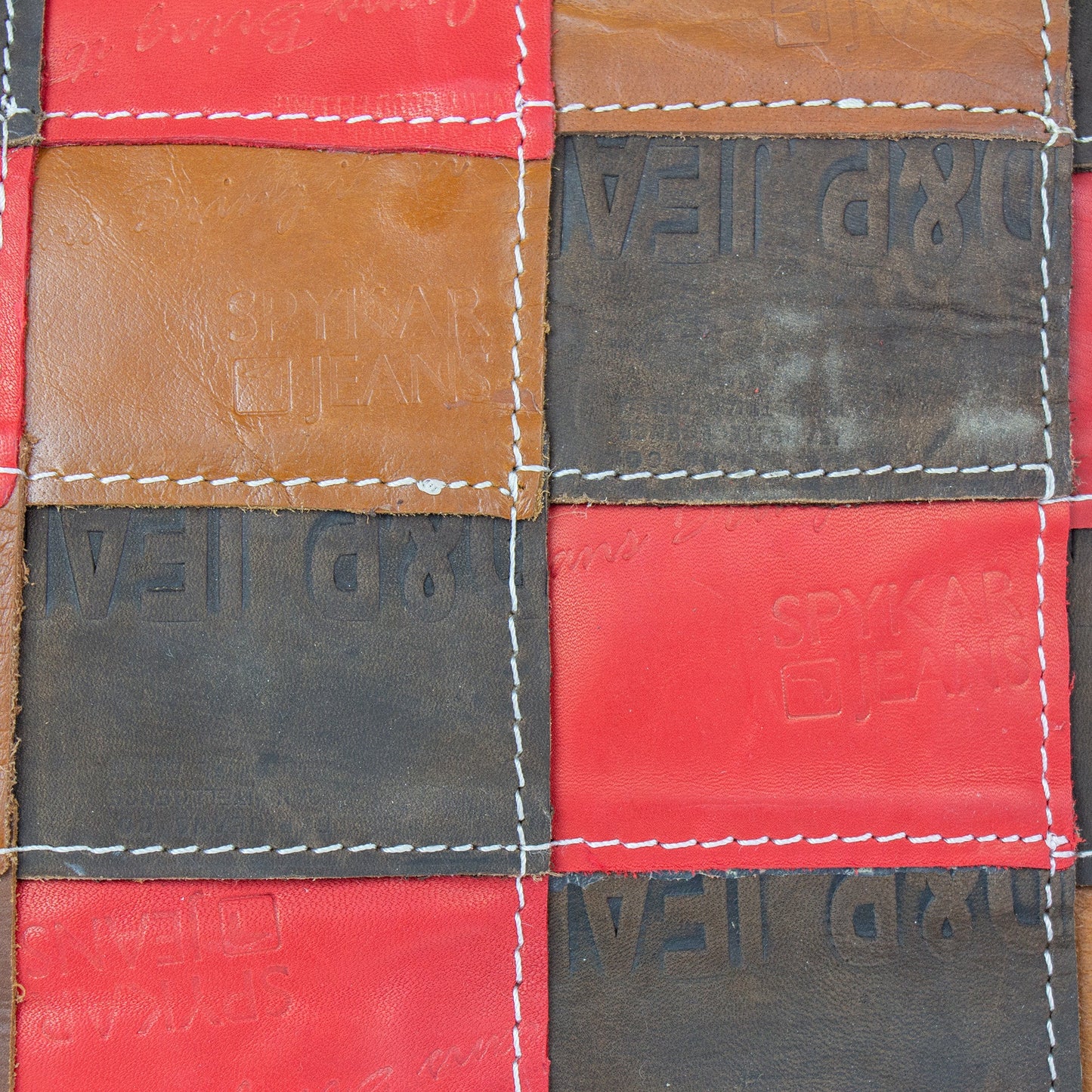 Image of Leather Reclaimed Label Butler Bag