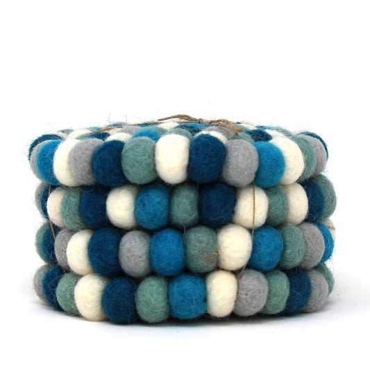 The Himalayan Cloud Coaster Collection - Ice Blue